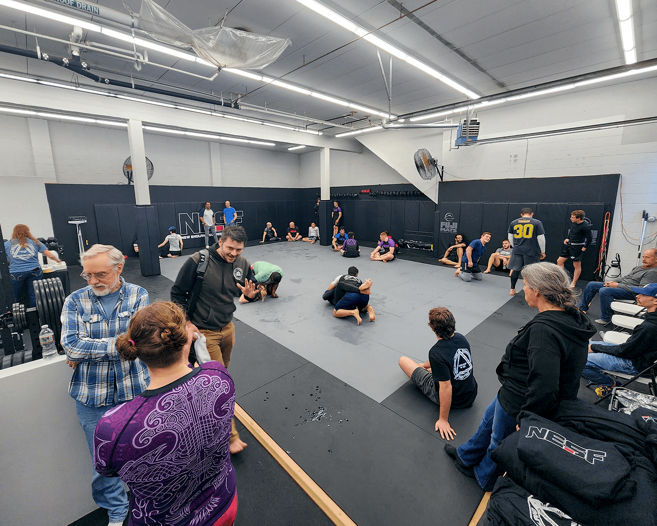 Boston Submission Fighting grand opening photo.