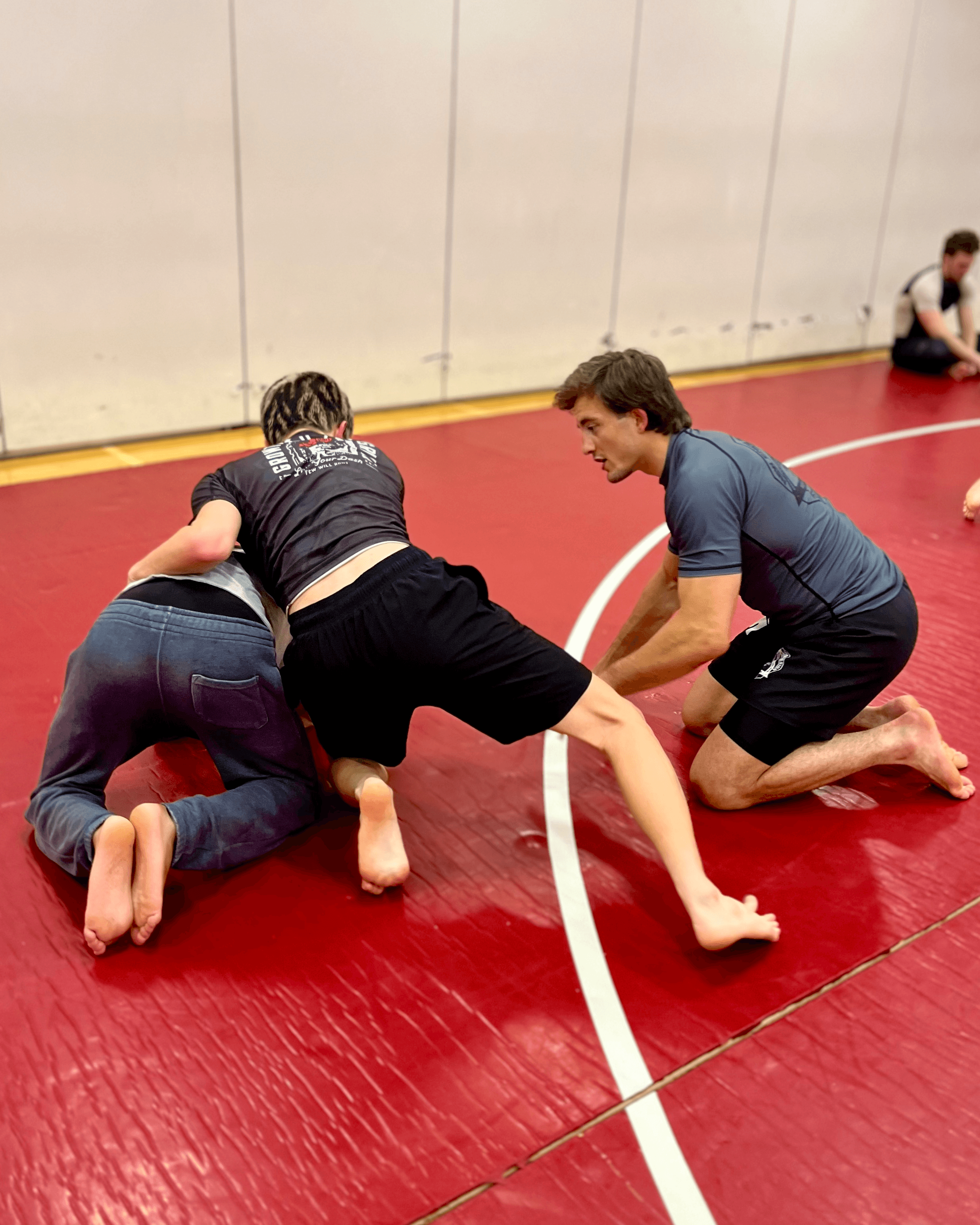 Student receiving private instruction